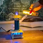 Wireless Tesla Coil Arc Plasma Loudspeaker Toy