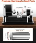 Mini Metal Lathe Machine for Precision Projects
