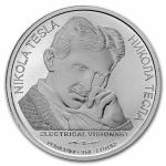 2023 Serbia Tesla Coil 1 oz Silver Coin