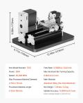 Mini Metal Lathe Machine for Precision Projects