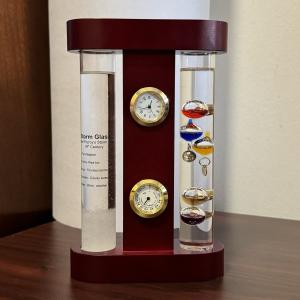 Weather Station with Thermometer, Clock, Hygrometer