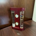 Weather Station with Thermometer, Clock, Hygrometer