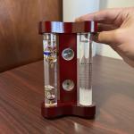 Weather Station with Thermometer, Clock, Hygrometer