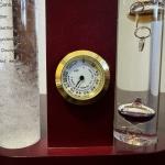 Weather Station with Thermometer, Clock, Hygrometer