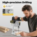 Portable Mini Electric Drill Press for Benchtops