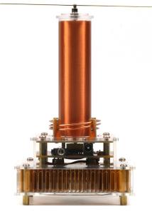 Wireless Plasma Arc Loudspeaker with Acrylic Base