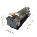 110V Precision Metal Lathe with Brushless Motor