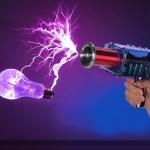 Tesla Coil Handheld Plasma Gun - Science Toy