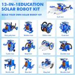 13-in-1 Solar Power Robotics Kit for Kids
