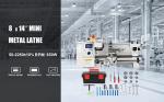 Variable Speed 8x14'' Metal Lathe for Workshops