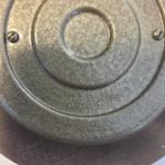 Vintage Wood and Brass Wall Barometer