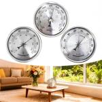 Retro Analog Weather Station Set - Metal Frame