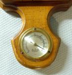 Elgin Barometer Thermometer Wall Clock - Vintage Style