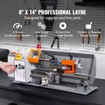 7.87'' x 13.78'' Variable Speed Metal Lathe