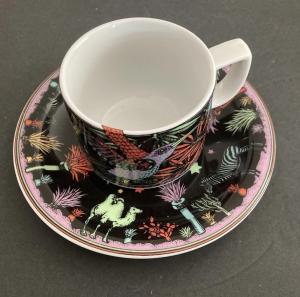 Kolibri & Savanna Paradise Cup and Saucer Set
