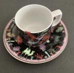 Kolibri & Savanna Paradise Cup and Saucer Set