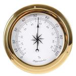 4-Piece Brass Weather Station Set for Home