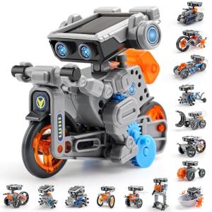 Solar Robot Building Kit for Kids 8-13