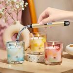3 Pack USB Rechargeable Electric Candle Lighter Set