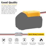 Power Wheel Adapter for Dewalt 20V Battery