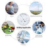 3-in-1 Analog Weather Station for Home and Outdoor