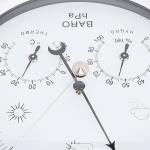 3-in-1 Analog Weather Station for Home and Outdoor