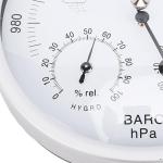 3-in-1 Analog Weather Station for Home and Outdoor