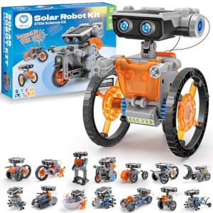 Solar Robot Building Kit - 15-in-1 STEM Toy