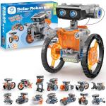 Solar Robot Building Kit - 15-in-1 STEM Toy