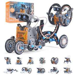 12-in-1 Solar Robot Kit for Kids
