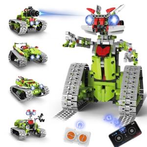 5-in-1 STEM Robot Building Kit for Kids