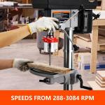 13-Inch Benchtop Drill Press with Tilting Table