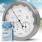 MAVORI® 3-in-1 Weather Station: Barometer, Hygrometer, Thermometer