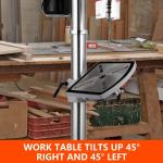 13-Inch Benchtop Drill Press with Tilting Table