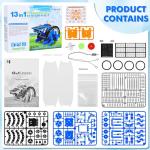 13-in-1 Solar Power Robotics Kit for Kids