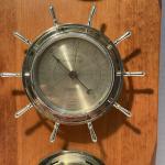 Sunbeam Vintage Weather Station with Barometer and Thermometer