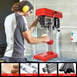 Adjustable Benchtop Drill Press with 8 Settings