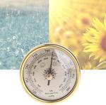 Analog Weather Barometer and Outdoor Temperature Gauge