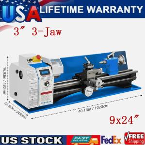 Mini Metal Lathe Machine with Variable Speed 1100W