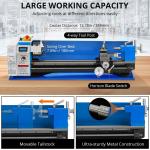 Mini Metal Lathe Machine with Variable Speed 1100W