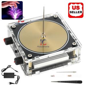 Dual Mode Tesla Coil Music Box with Lightning