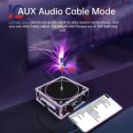 Dual Mode Tesla Coil Music Box with Lightning