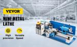 VEVOR Mini Metal Lathe Machine with Digital Display