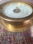 Vintage Royal Mariner Brass Ship Barometer