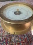 Vintage Royal Mariner Brass Ship Barometer