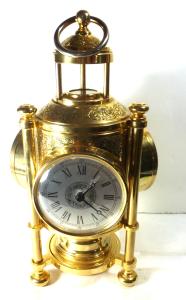 Franklin Mint Nautical Weather Station Clock & Barometer
