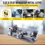Compact Mini Metal Lathe for Precise Work