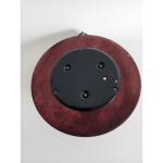 Vintage German Wood and Brass Wall Barometer