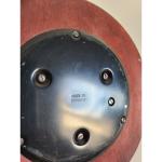 Vintage German Wood and Brass Wall Barometer