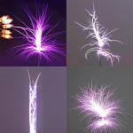 Bluetooth Mini Tesla Coil Speaker with Lightning Effects